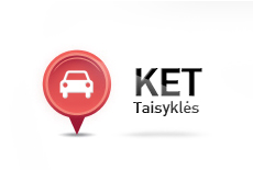 KET taisyklės